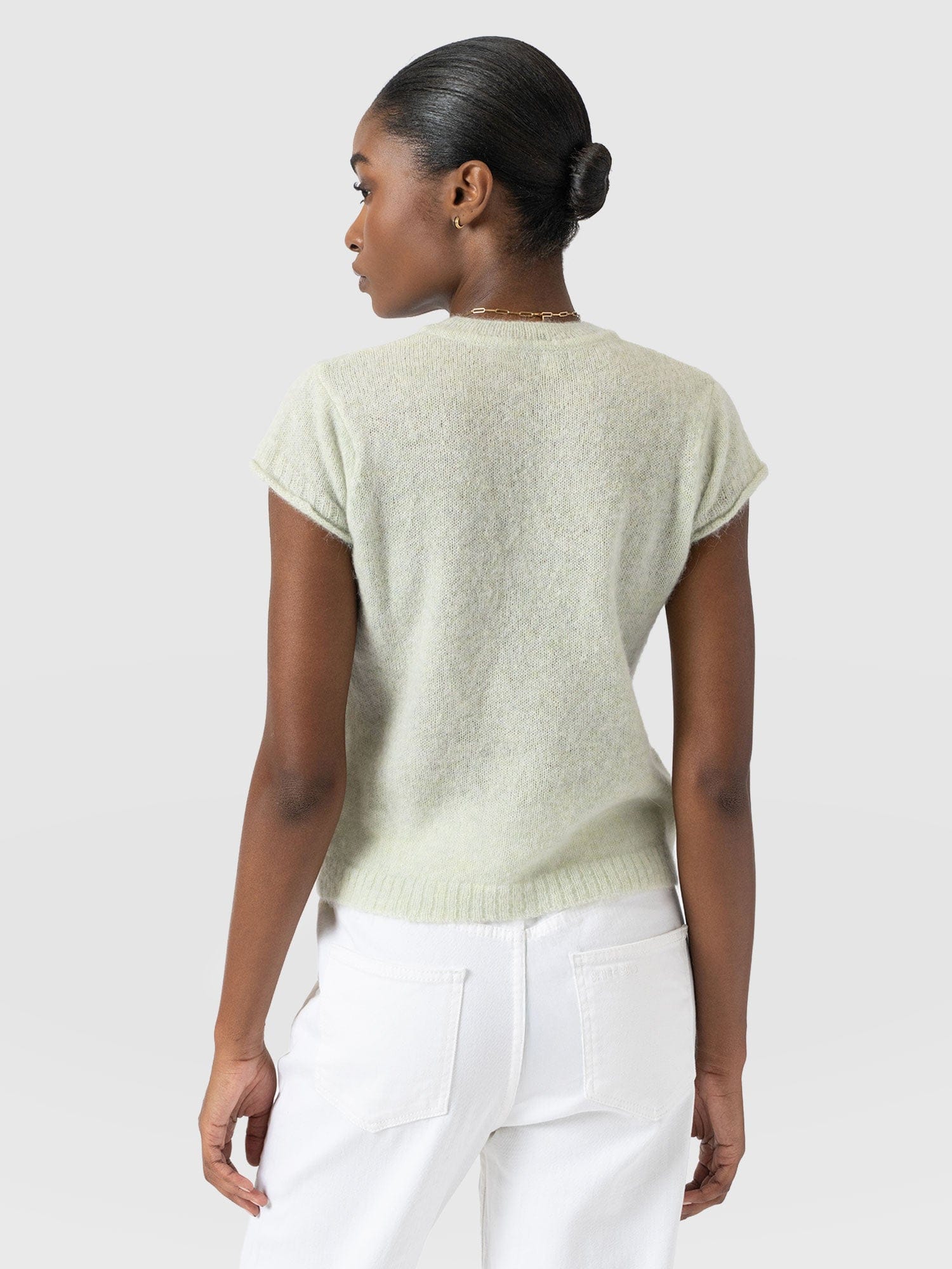 Ariella Baby Tee - Mint - Women's Jumpers | Saint + Sofia® EU