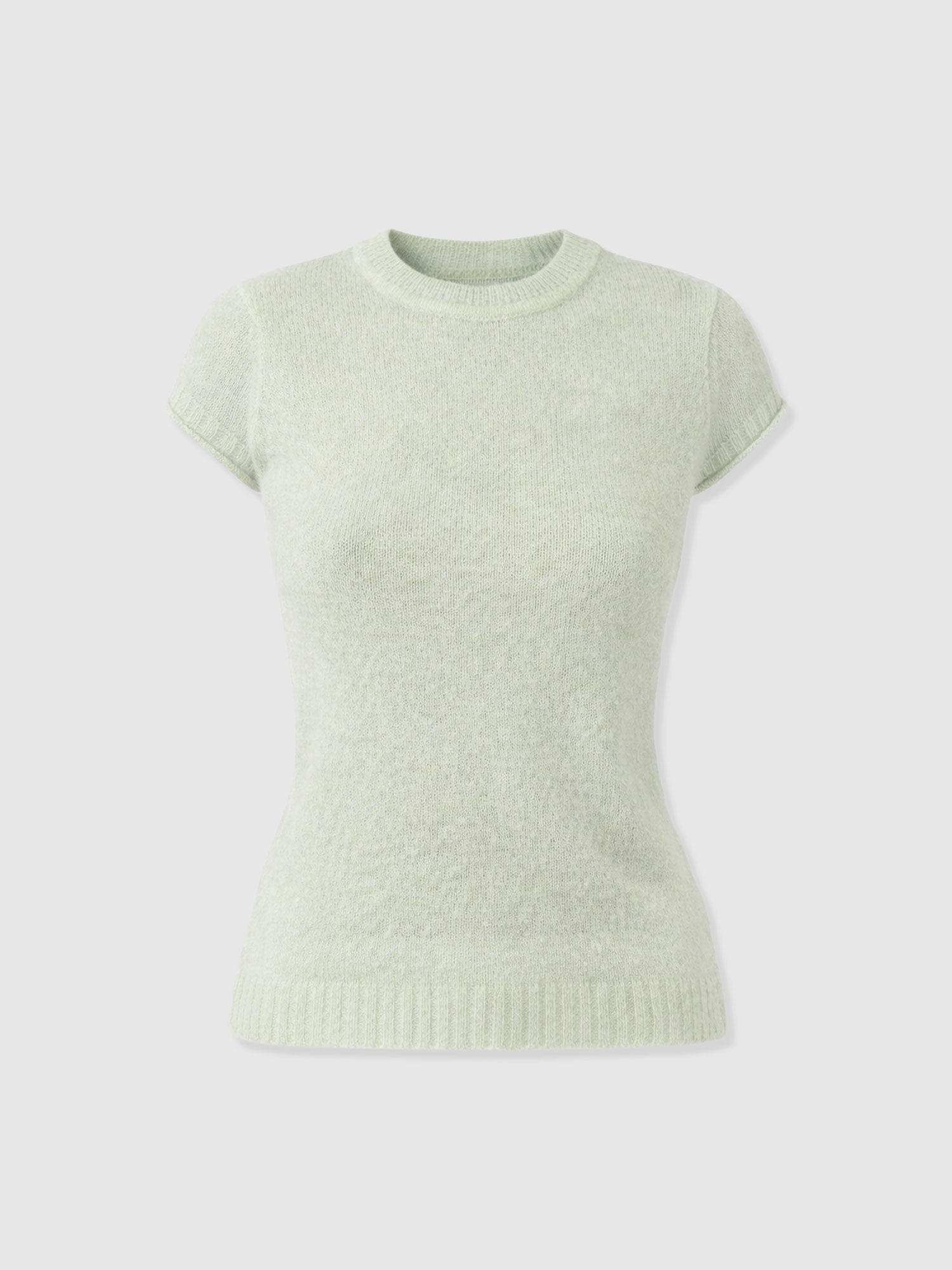 Ariella Baby Tee - Mint - Women's Jumpers | Saint + Sofia® EU