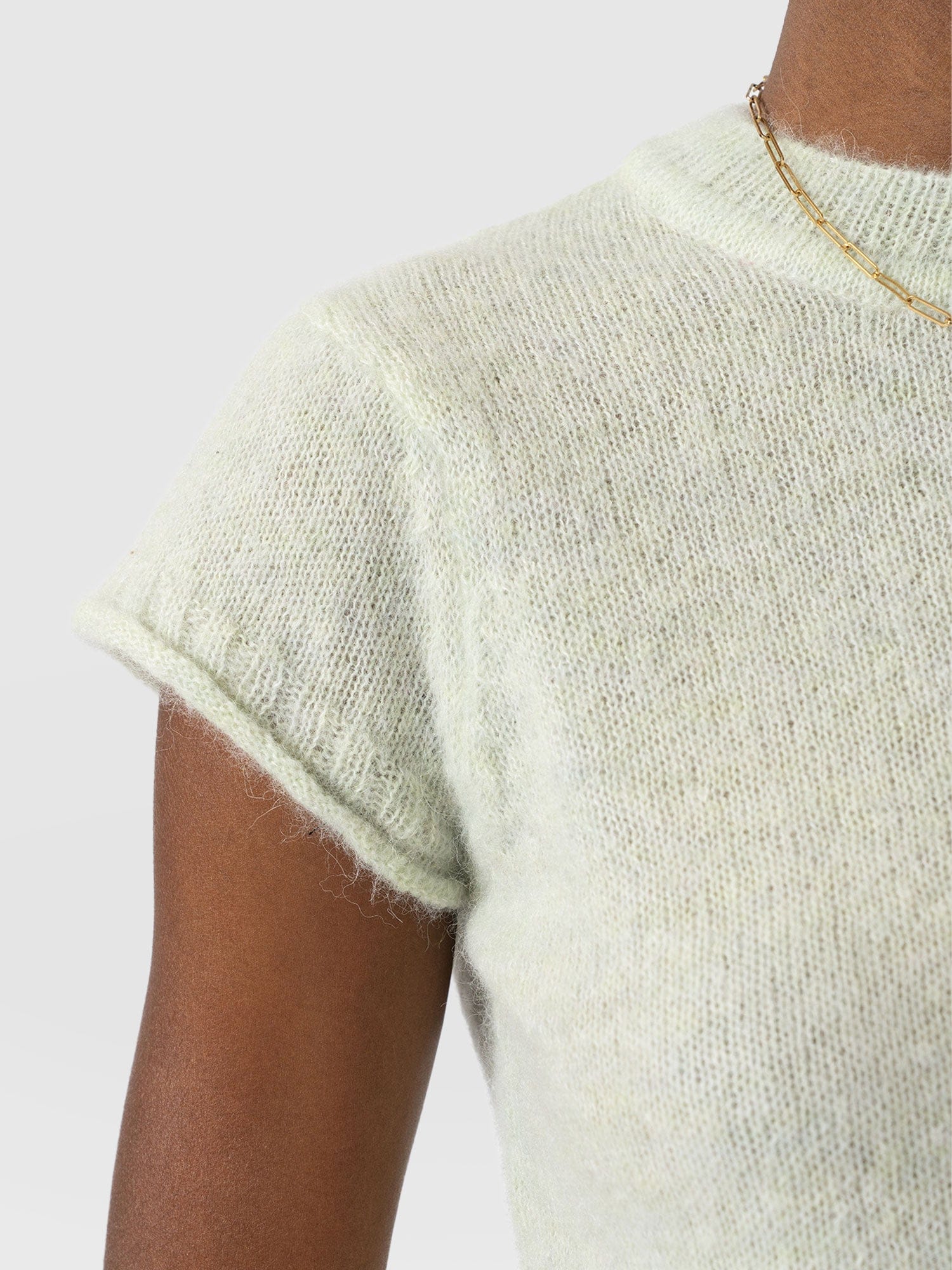 Ariella Baby Tee - Mint - Women's Jumpers | Saint + Sofia® EU