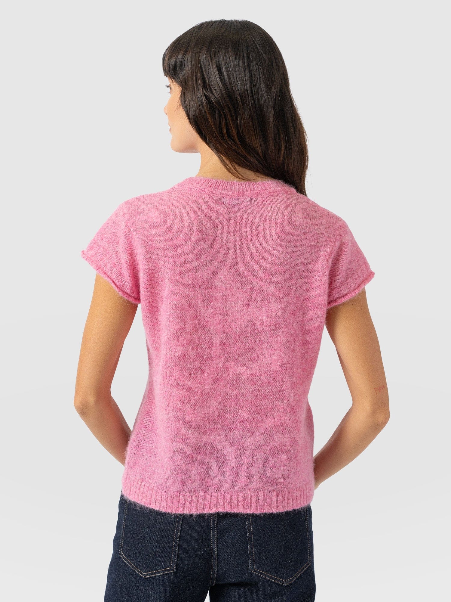 Ariella Baby Tee - Pink - Women's Jumpers | Saint + Sofia® EU