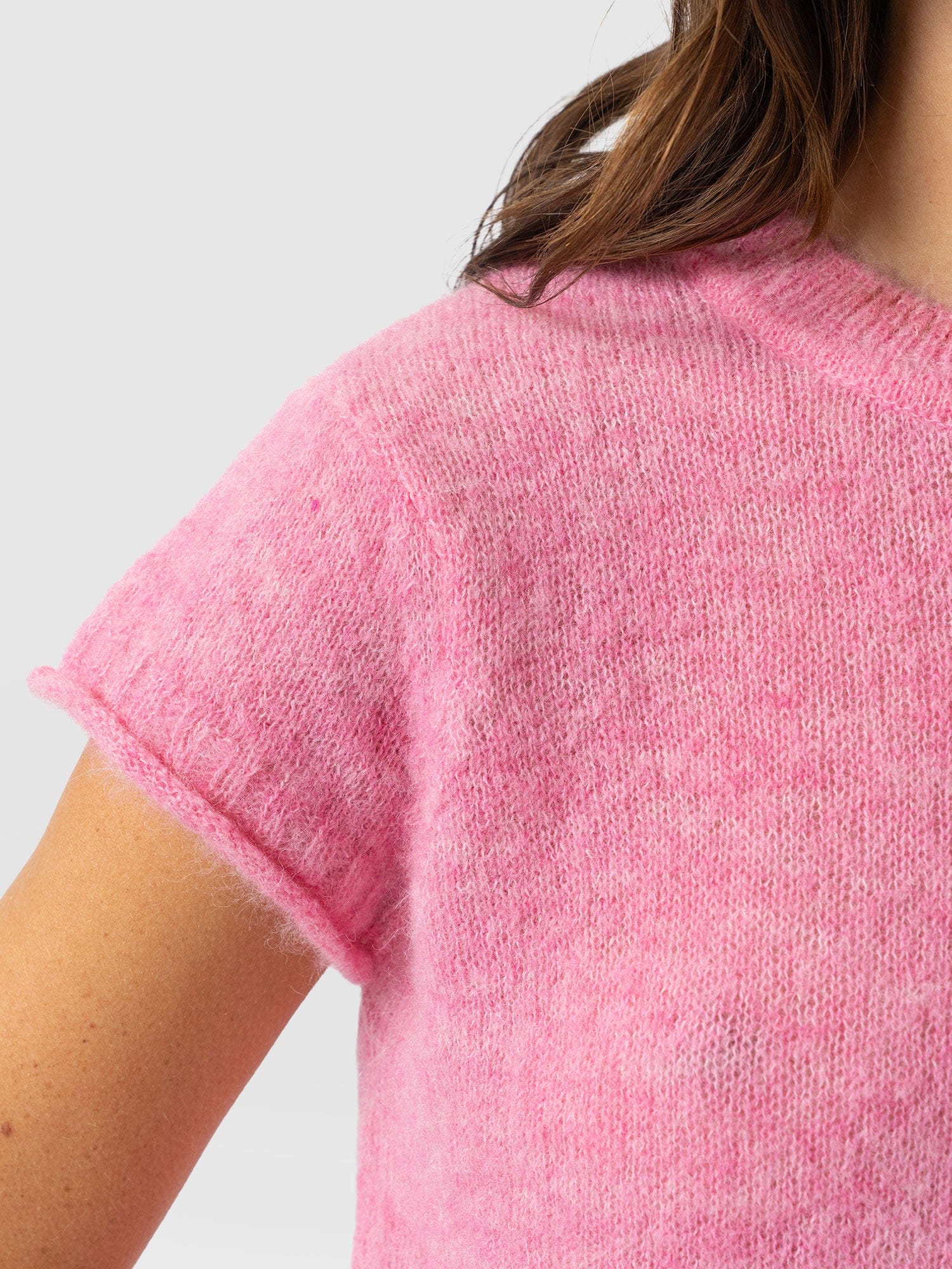 Ariella Baby Tee - Pink - Women's Jumpers | Saint + Sofia® EU