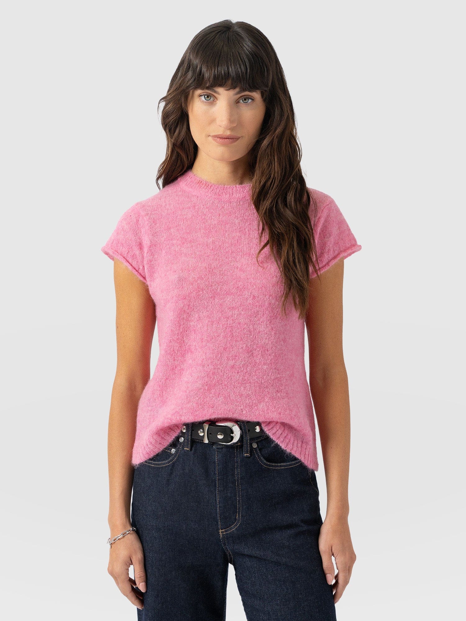 Ariella Baby Tee - Pink - Women's Jumpers | Saint + Sofia® EU