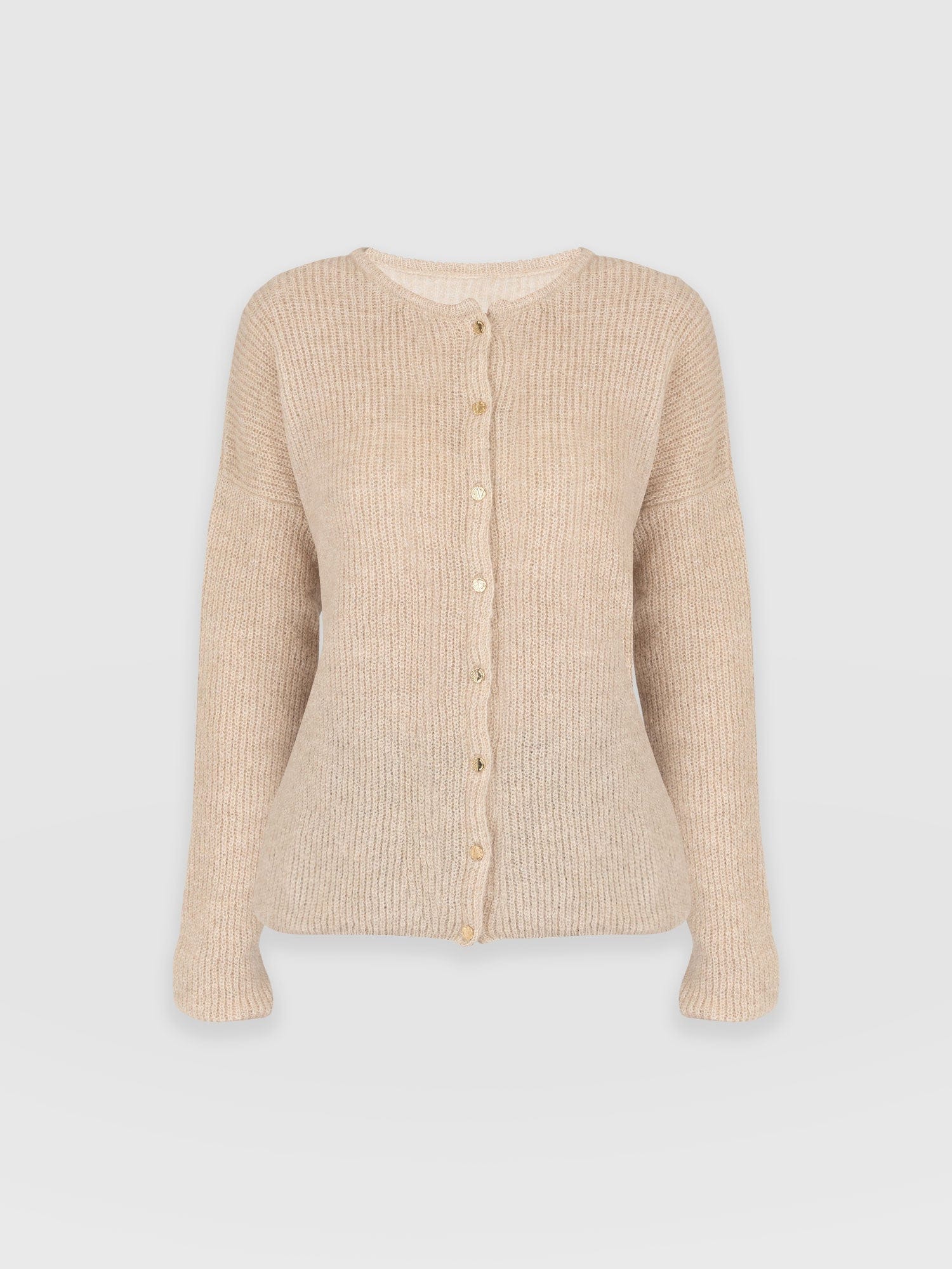 Ariella Cardigan Beige - Women's Cardigans | Saint + Sofia® EU