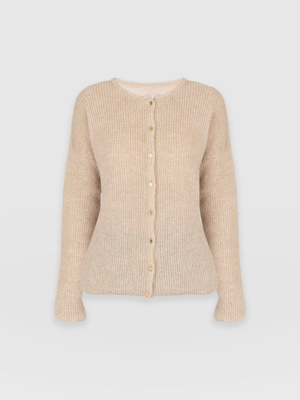 Ariella Cardigan Beige - Women's Cardigans | Saint + Sofia® EU