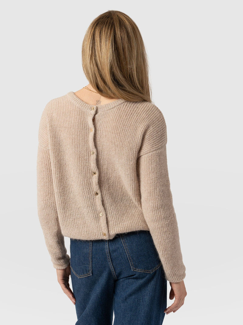 Ariella Cardigan Beige - Women's Cardigans | Saint + Sofia® EU