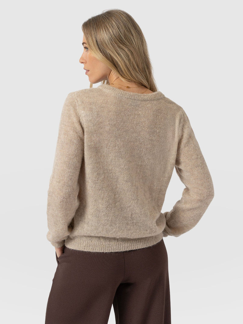 Ariella Cardigan Beige - Women's Cardigans | Saint + Sofia® EU