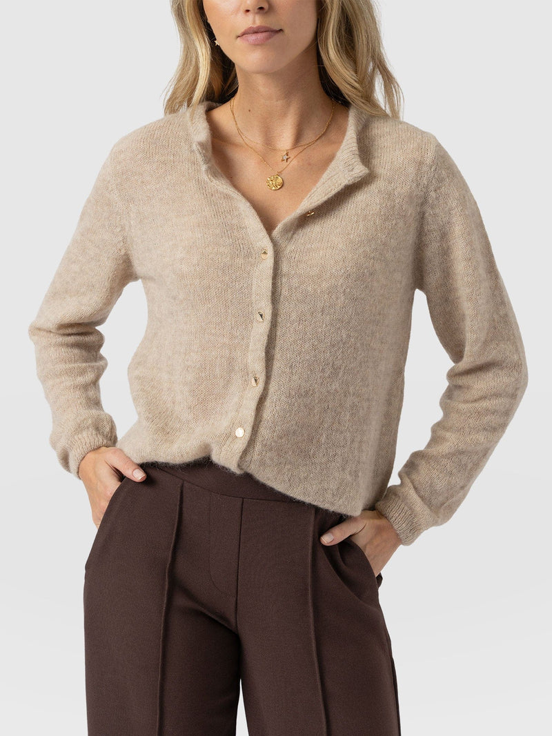 Ariella Cardigan Beige - Women's Cardigans | Saint + Sofia® EU