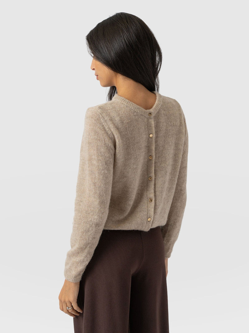 Ariella Cardigan Beige - Women's Cardigans | Saint + Sofia® EU