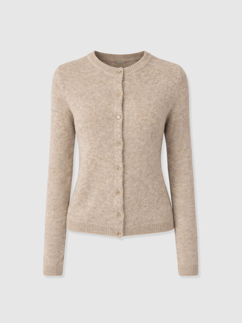 Ariella Cardigan Beige - Women's Cardigans | Saint + Sofia® EU
