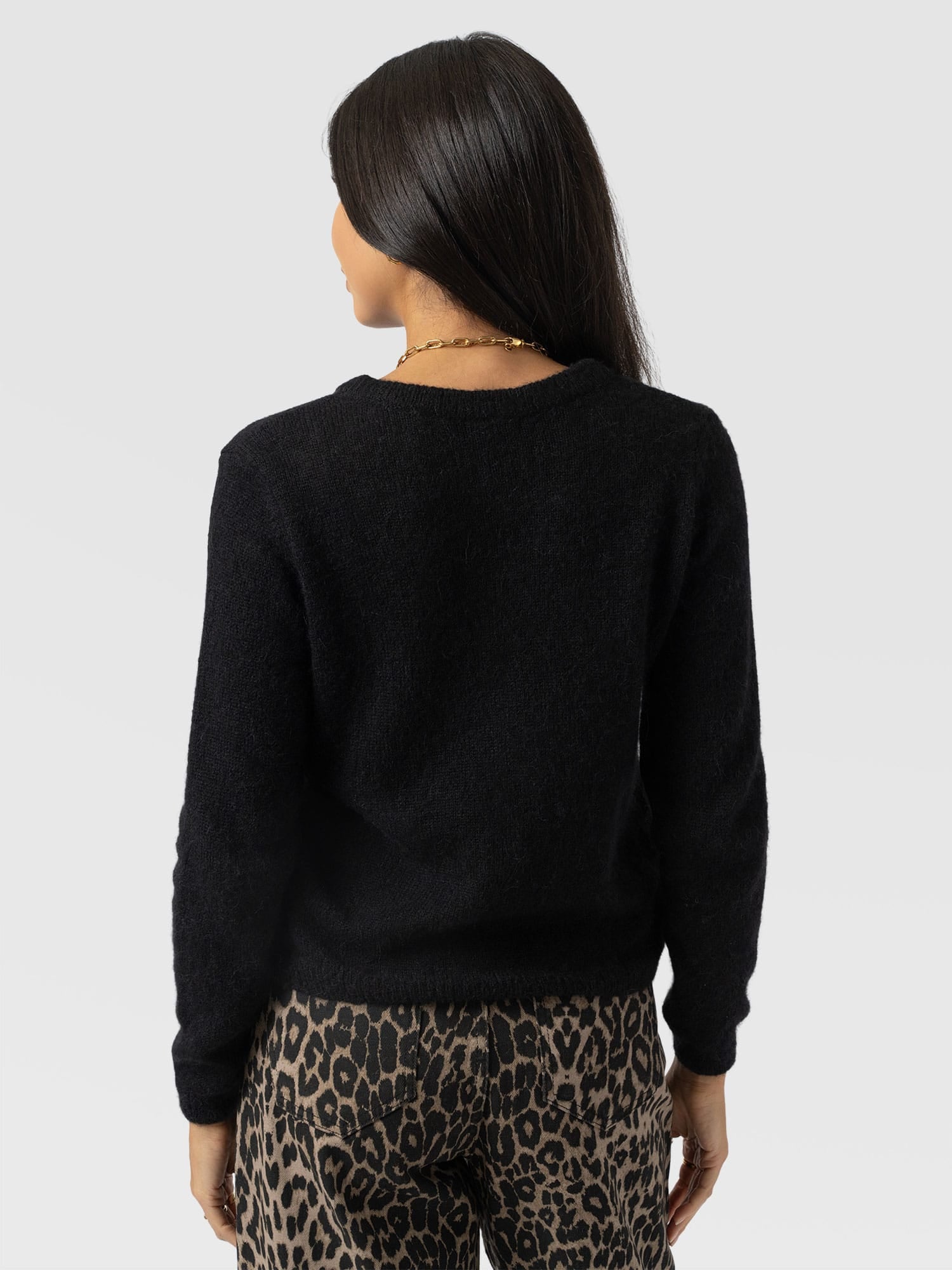 Ariella Cardigan - Black - Women's Jumpers | Saint and Sofia® EU