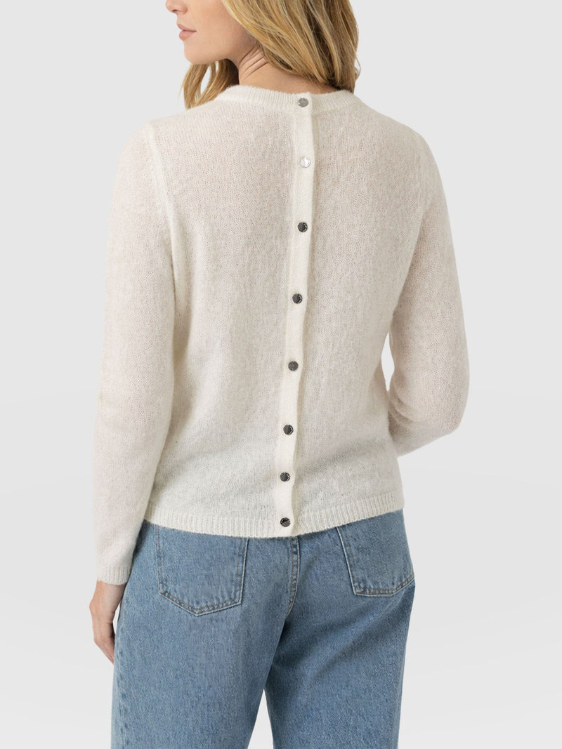 Ariella Cardigan - Cream - Women's Jumpers | Saint + Sofia® EU