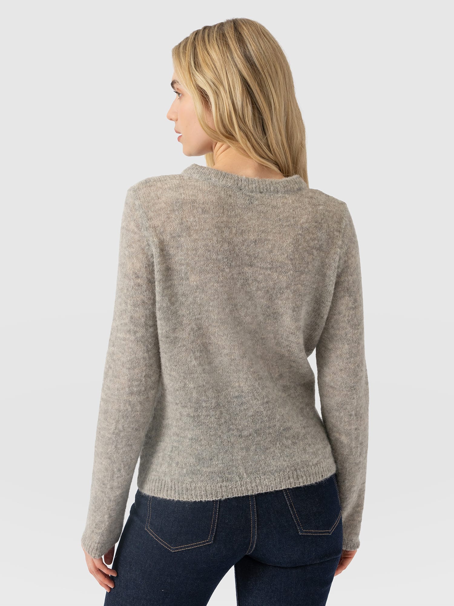 Ariella Cardigan Grey - Women's Cardigans | Saint and Sofia® EU