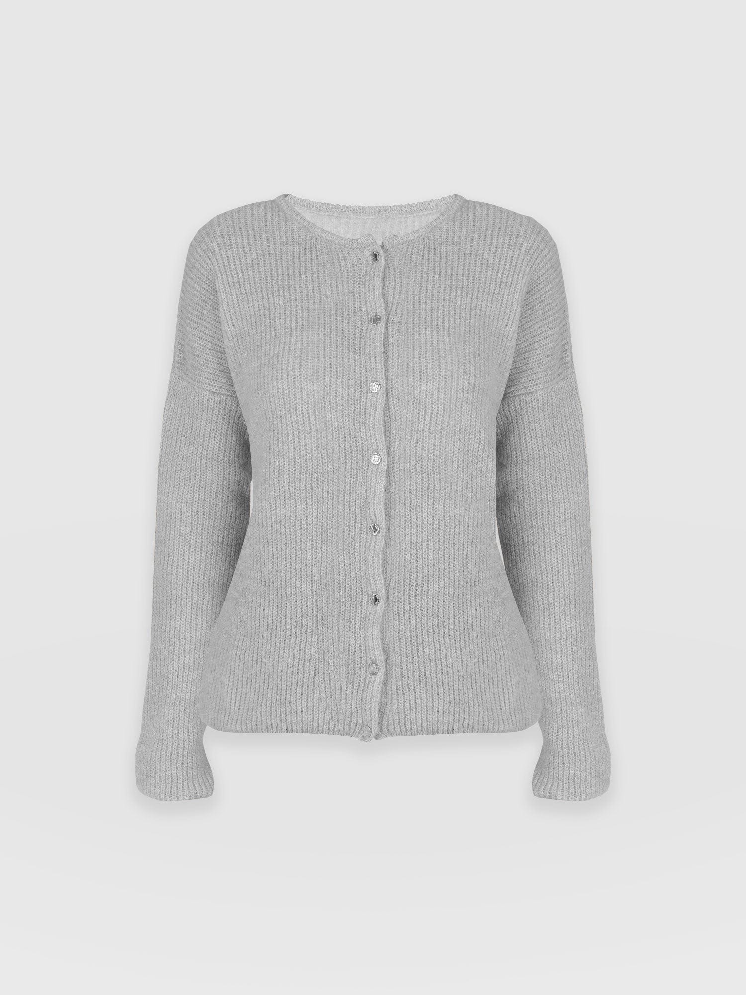 Ariella Cardigan Grey - Women's Cardigans | Saint + Sofia® EU