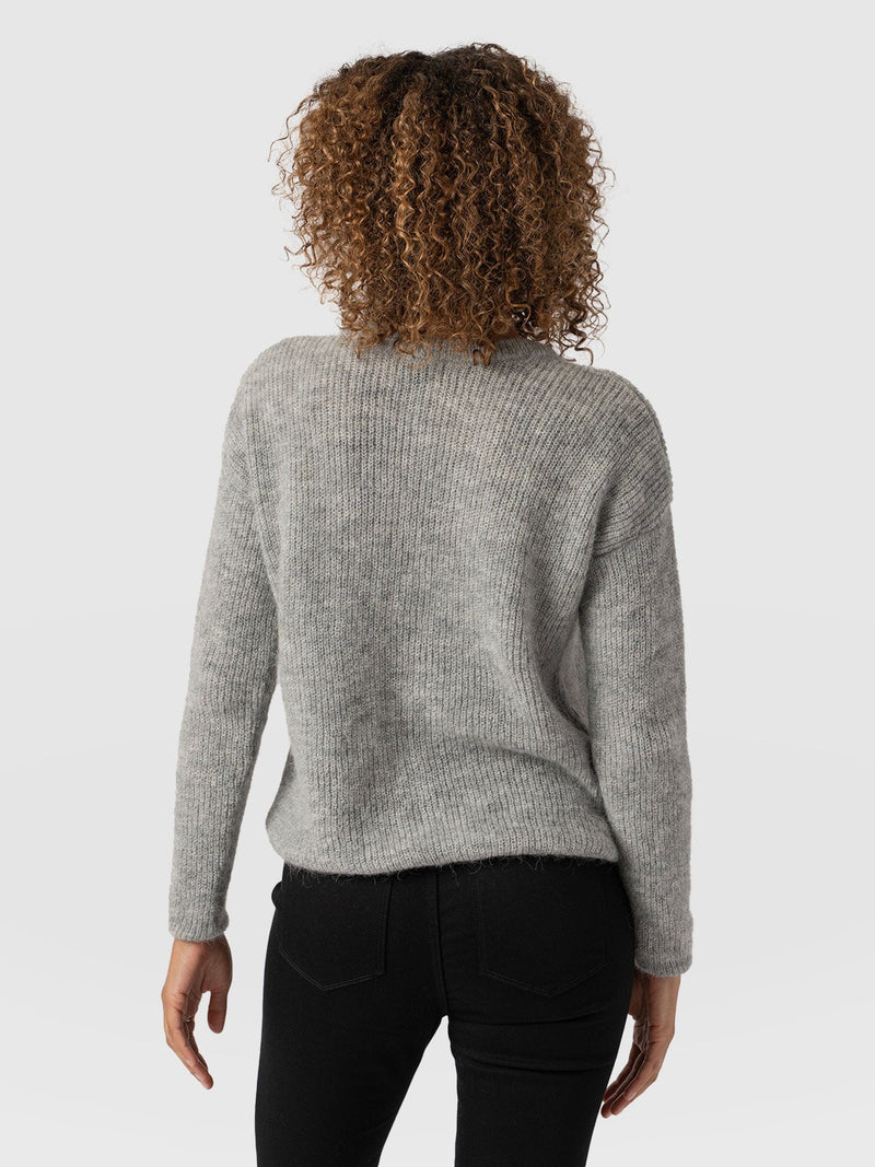 Ariella Cardigan Grey - Women's Cardigans | Saint + Sofia® EU