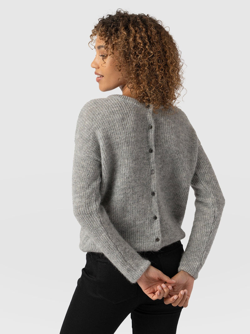 Ariella Cardigan Grey - Women's Cardigans | Saint + Sofia® EU