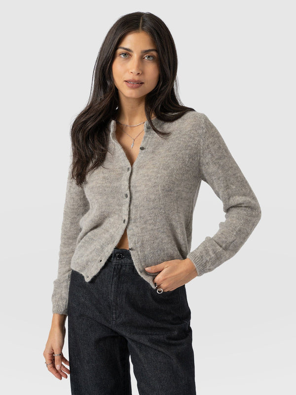 Ariella Cardigan Grey - Women's Cardigans | Saint + Sofia® EU