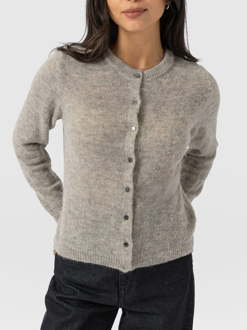 Ariella Cardigan Grey - Women's Cardigans | Saint + Sofia® EU