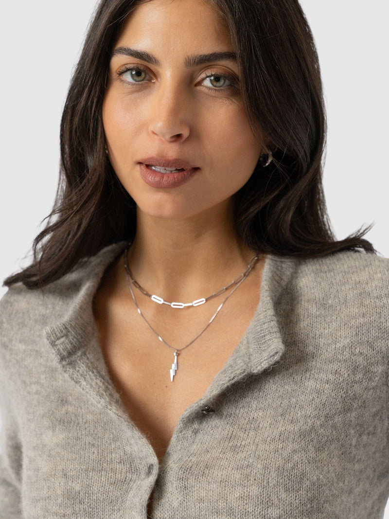 Ariella Cardigan Grey - Women's Cardigans | Saint + Sofia® EU