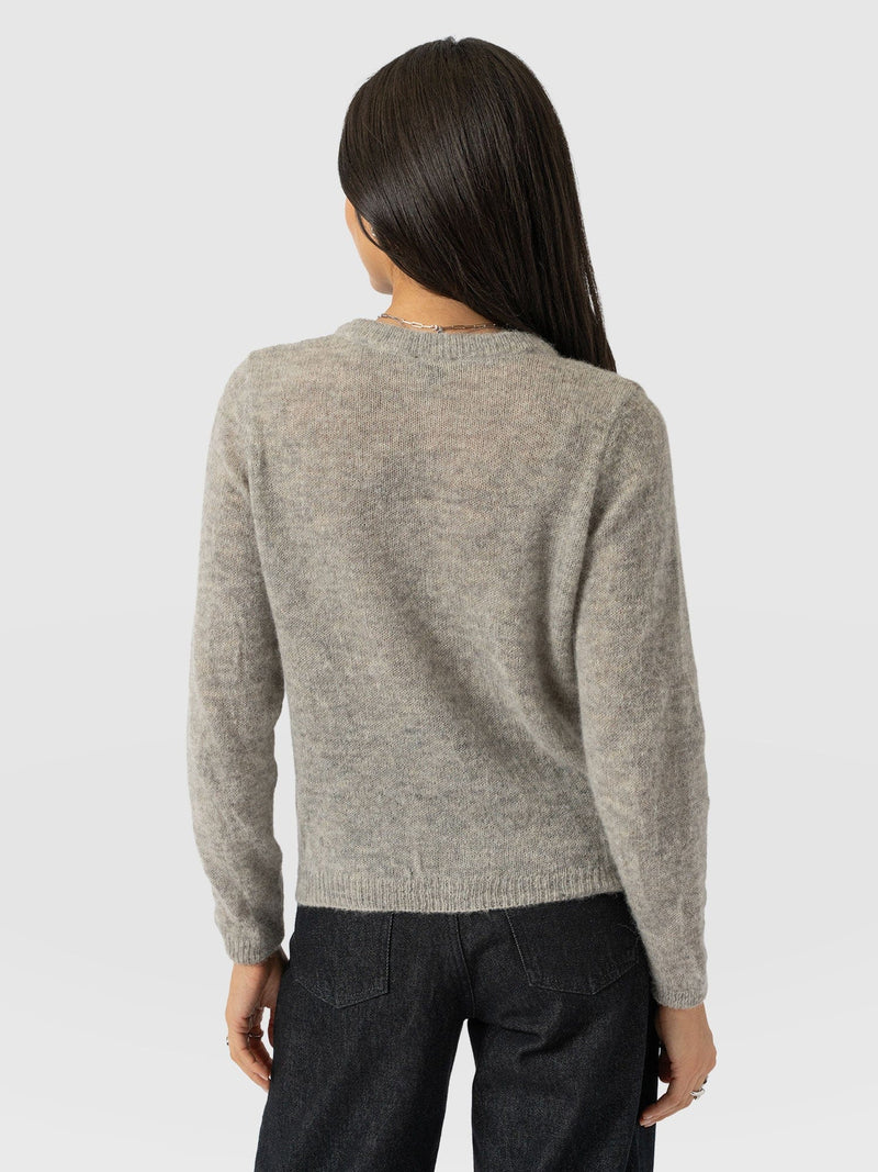 Ariella Cardigan Grey - Women's Cardigans | Saint + Sofia® EU