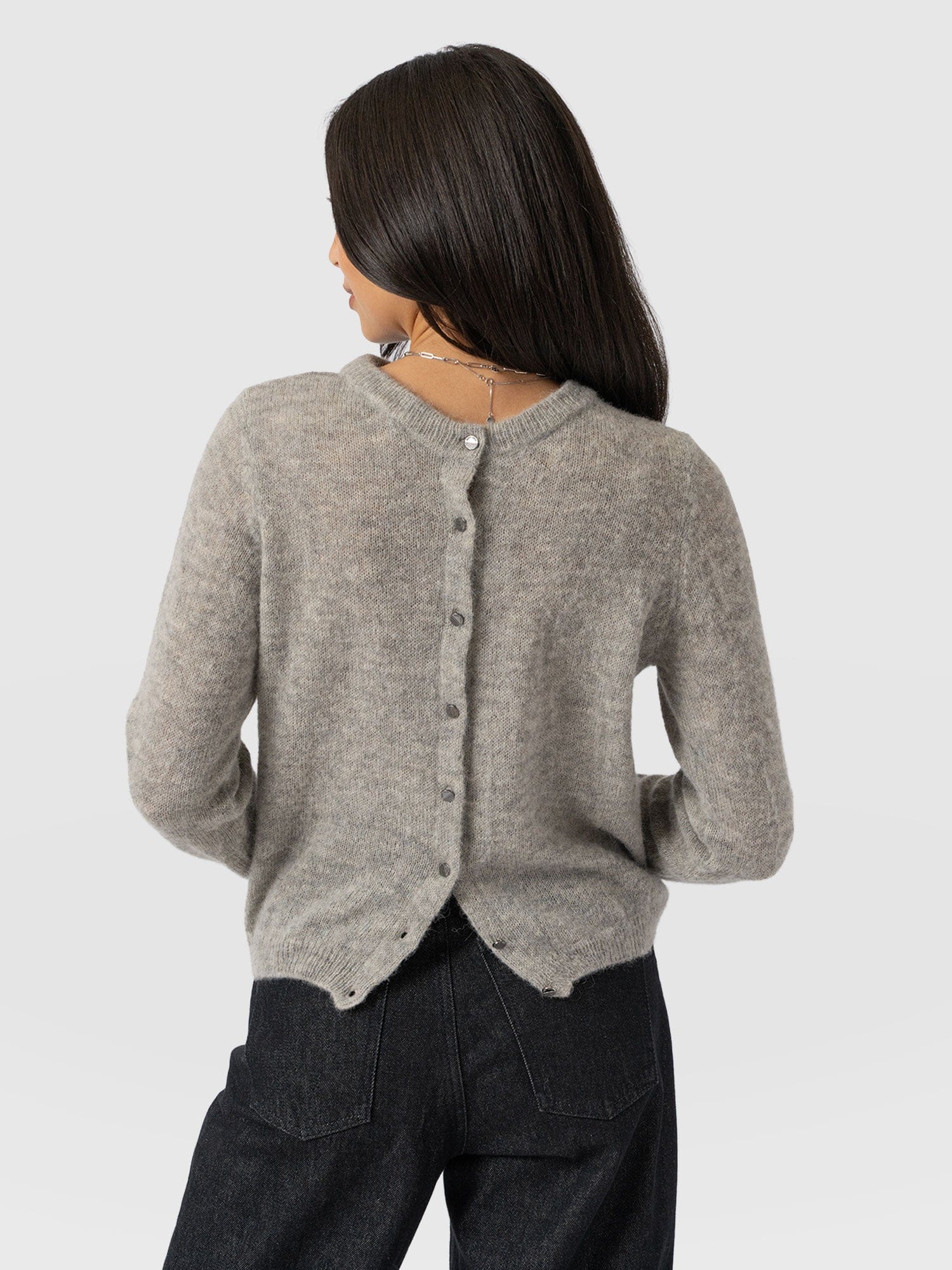 Ariella Cardigan Grey - Women's Cardigans | Saint + Sofia® EU