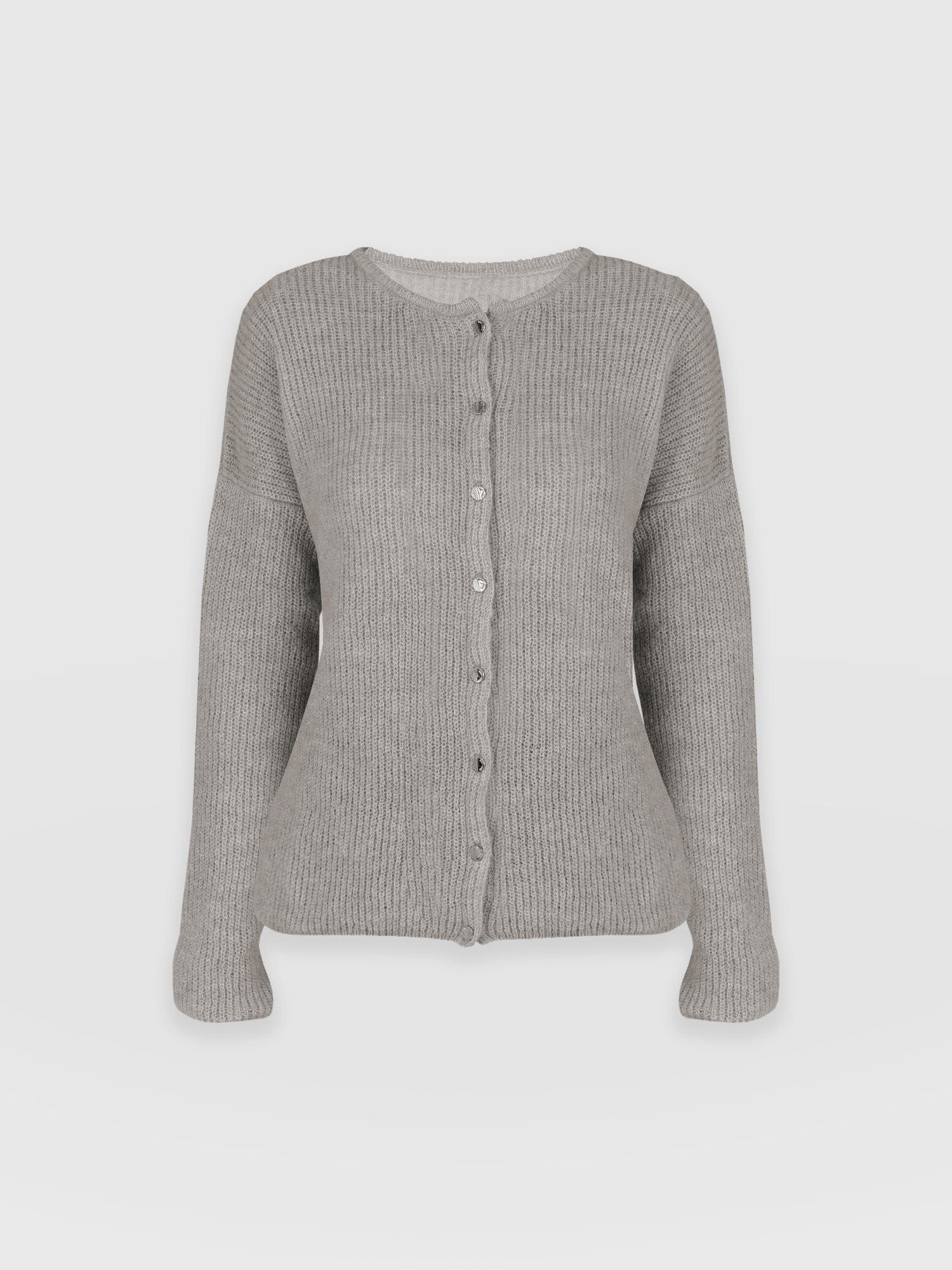 Ariella Cardigan Grey - Women's Cardigans | Saint + Sofia® EU