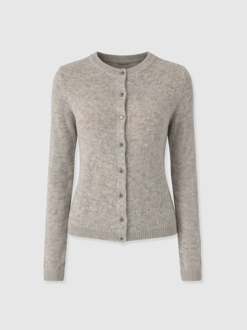 Ariella Cardigan Grey - Women's Cardigans | Saint + Sofia® EU
