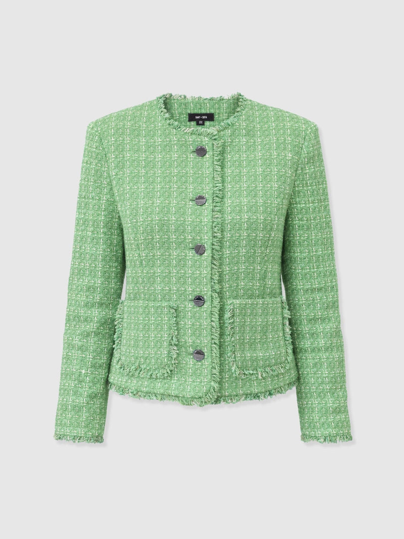 Ashby Jacket - Mint - Women's Jackets | Saint + Sofia® EU