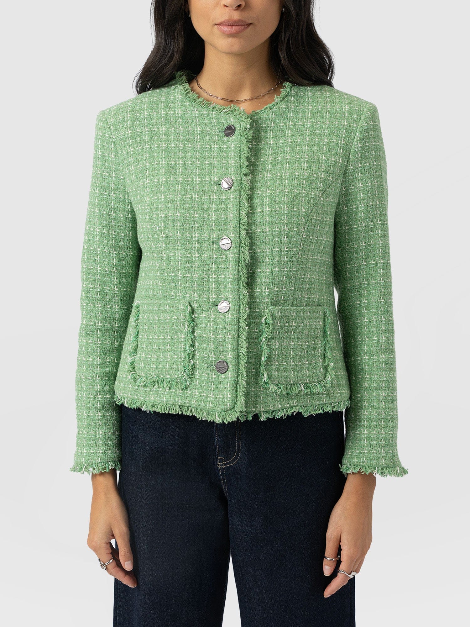 Ashby Jacket - Mint - Women's Jackets | Saint + Sofia® EU