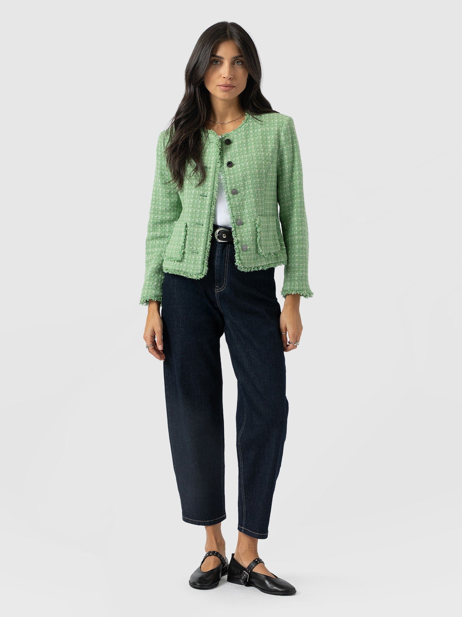 Ashby Jacket - Mint - Women's Jackets | Saint + Sofia® EU