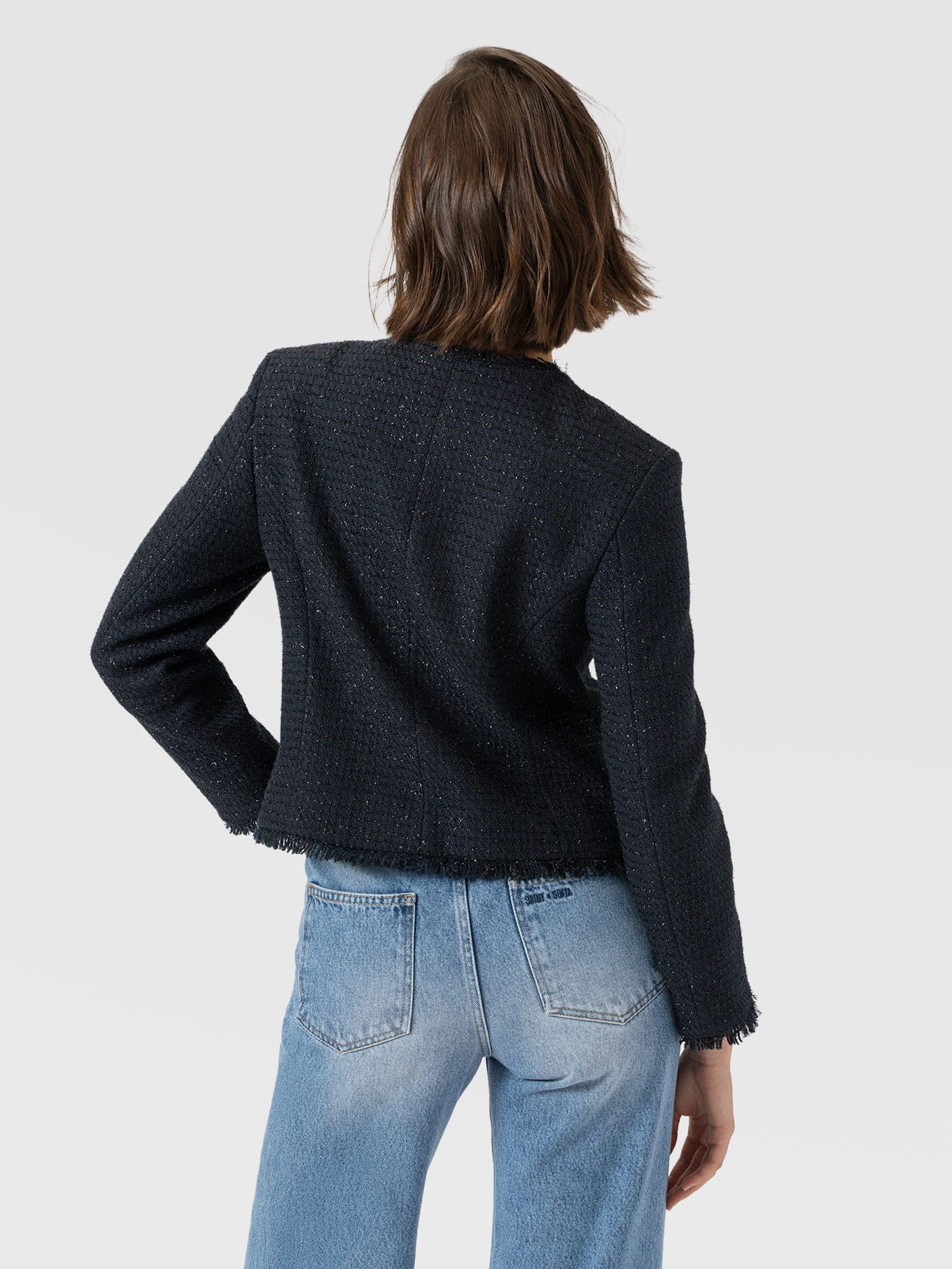 Ashby Jacket Navy - Women's Jackets | Saint and Sofia® EU