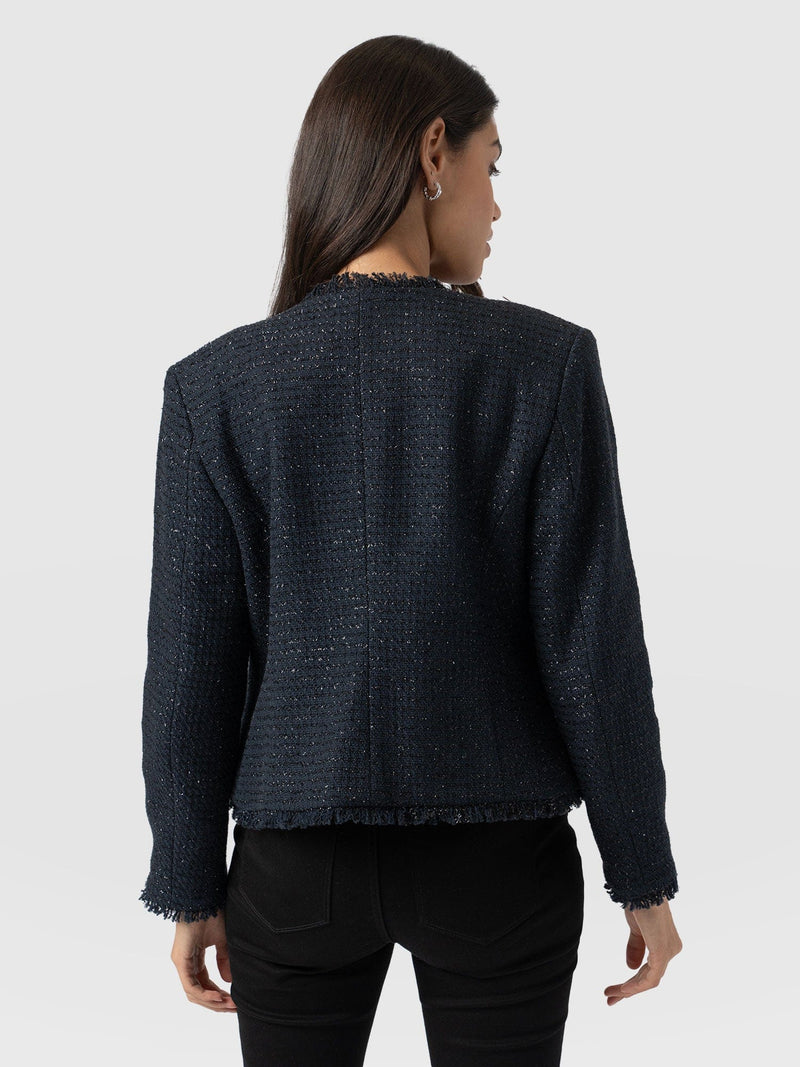 Ashby Jacket Navy - Women's Jackets | Saint + Sofia® EU