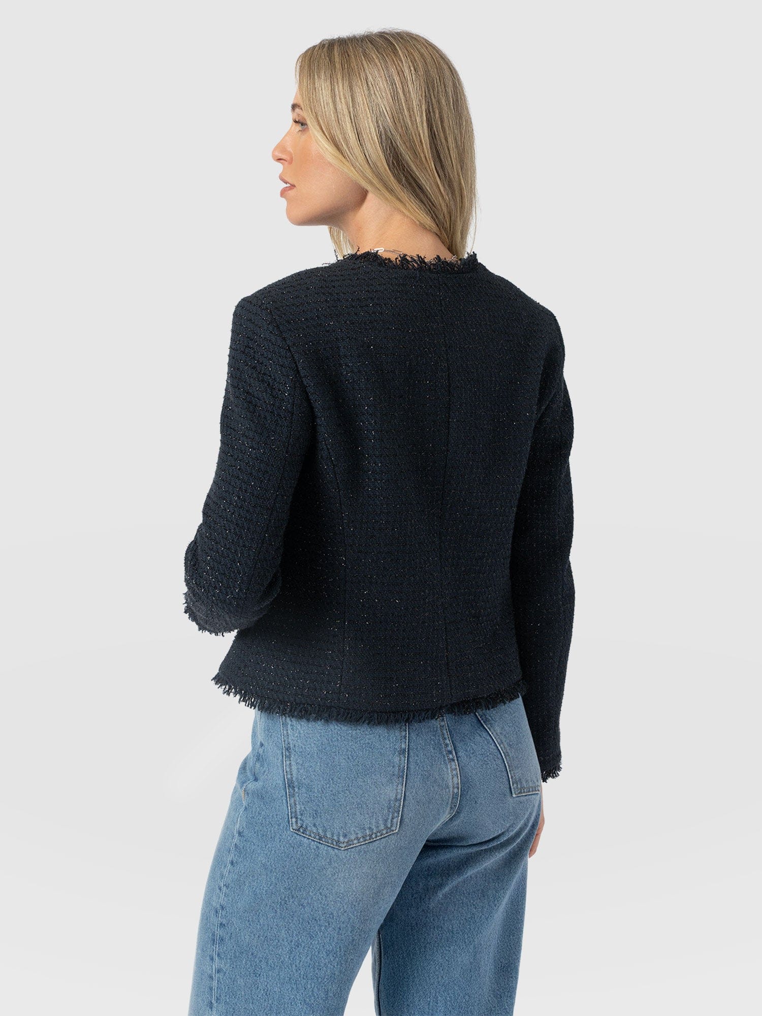 Ashby Jacket Navy - Women's Jackets | Saint + Sofia® EU