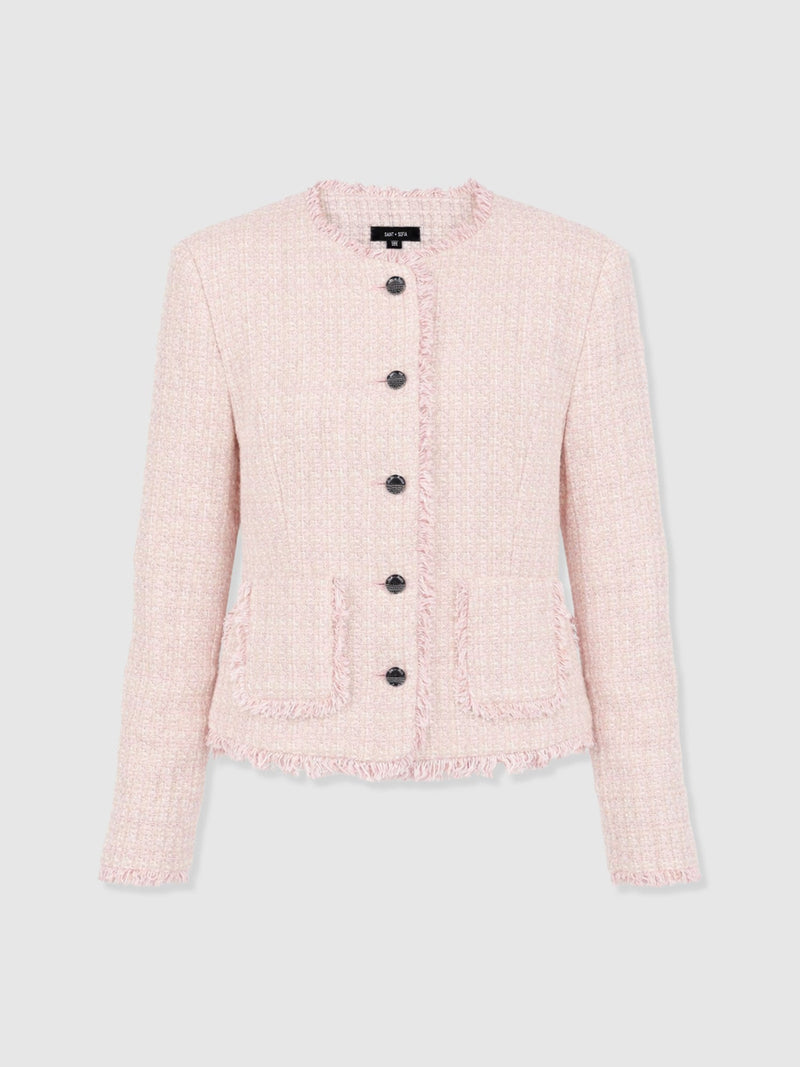 Ashby Jacket - Pale Pink - Women's Jackets | Saint + Sofia® EU