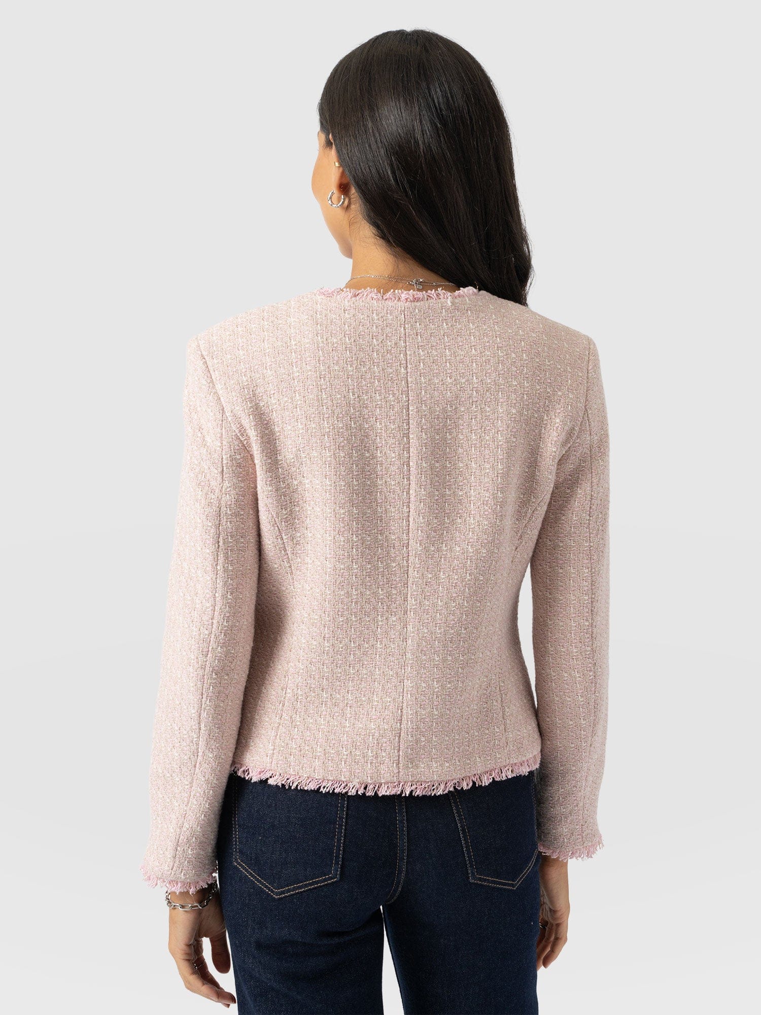 Ashby Jacket - Pale Pink - Women's Jackets | Saint + Sofia® EU