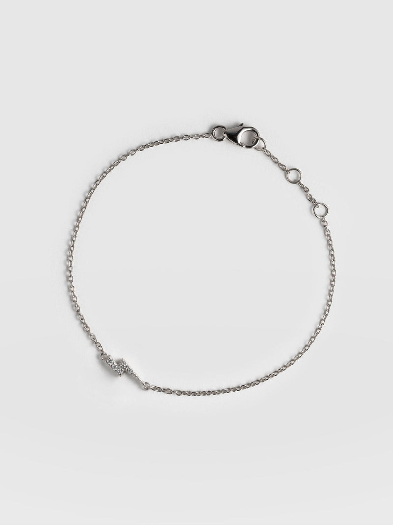 Astral Lightning Bracelet Silver - Women's Jewellery |  Saint + Sofia® EU