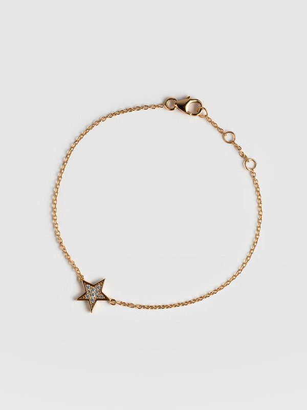 Astral Star Bracelet Gold - Women's Jewellery |  Saint + Sofia® EU