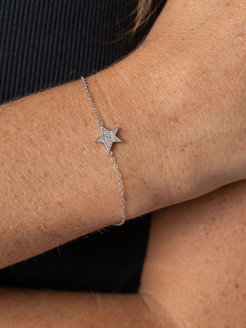 Astral Star Bracelet Silver - Women's Jewellery |  Saint + Sofia® EU