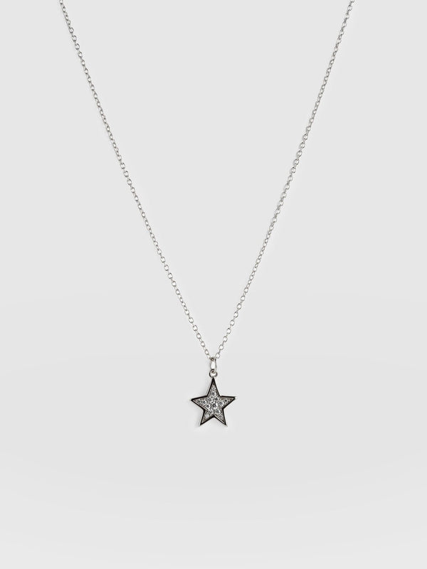 Astral Star Necklace Silver - Women's Jewellery |  Saint + Sofia® EU