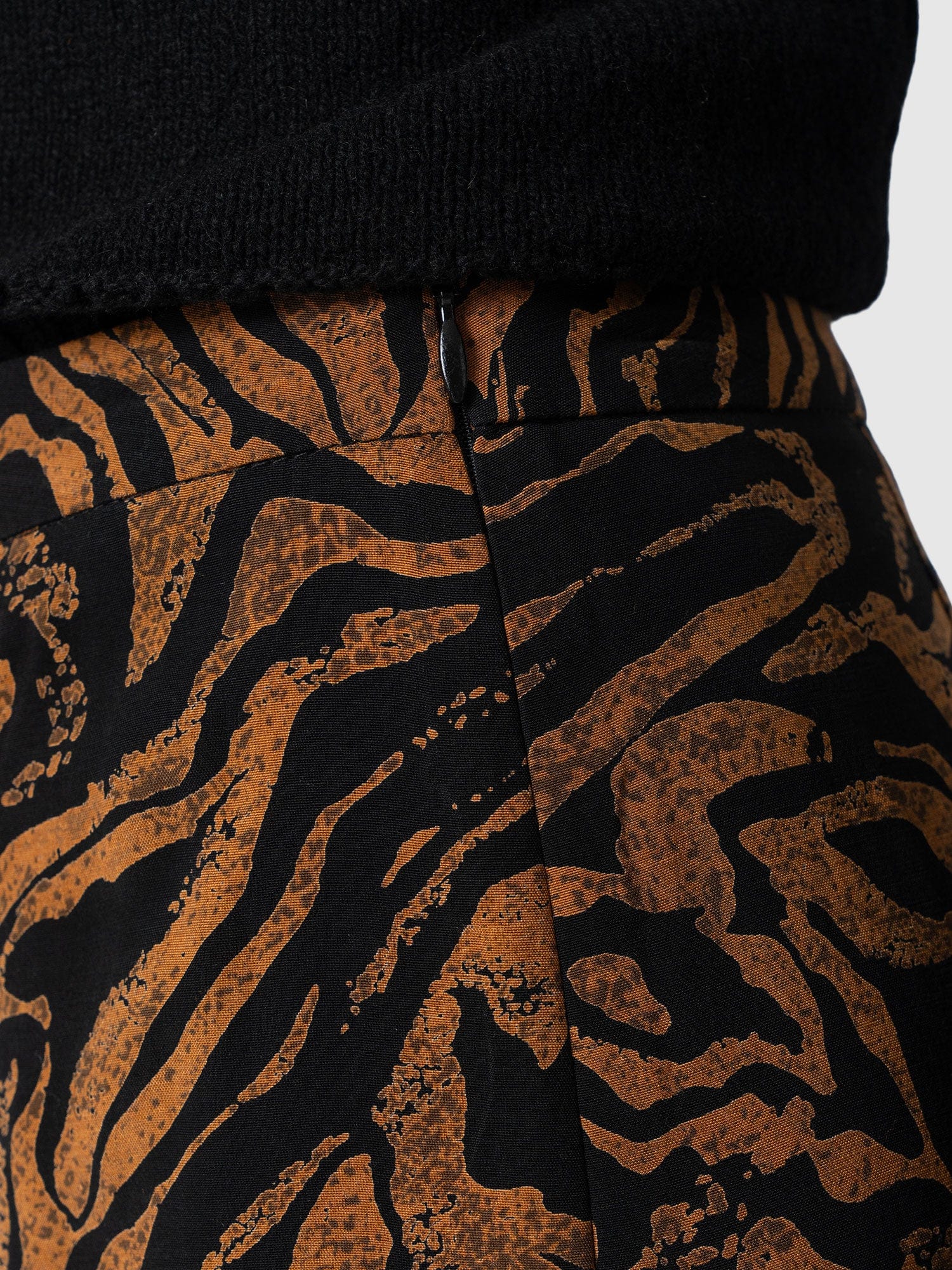 Audrey Skirt - Brown Zebra - Women's Skirts | Saint + Sofia® EU