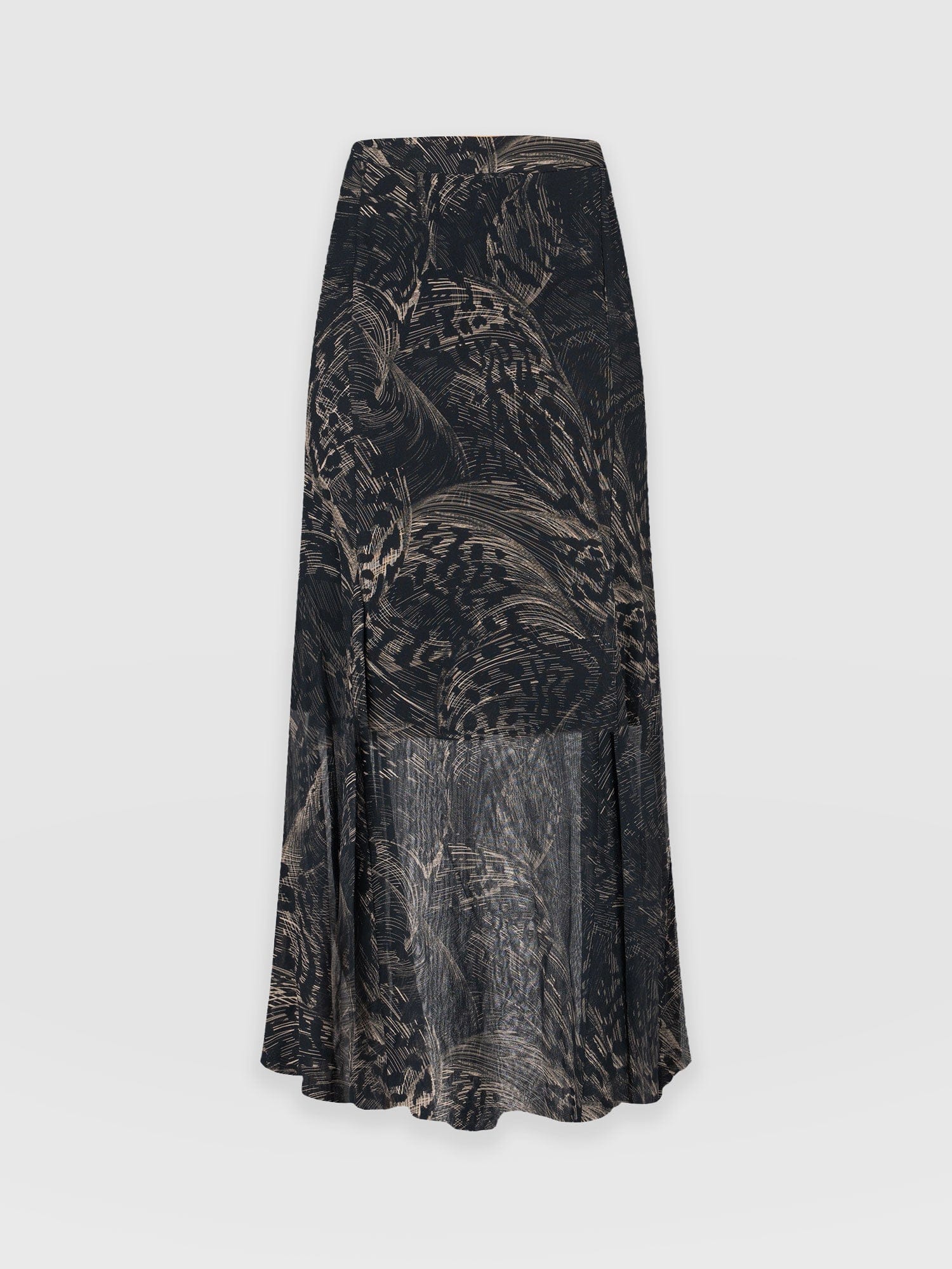 Audrey Skirt Spot Feather - Women's Skirts | Saint and Sofia® EU