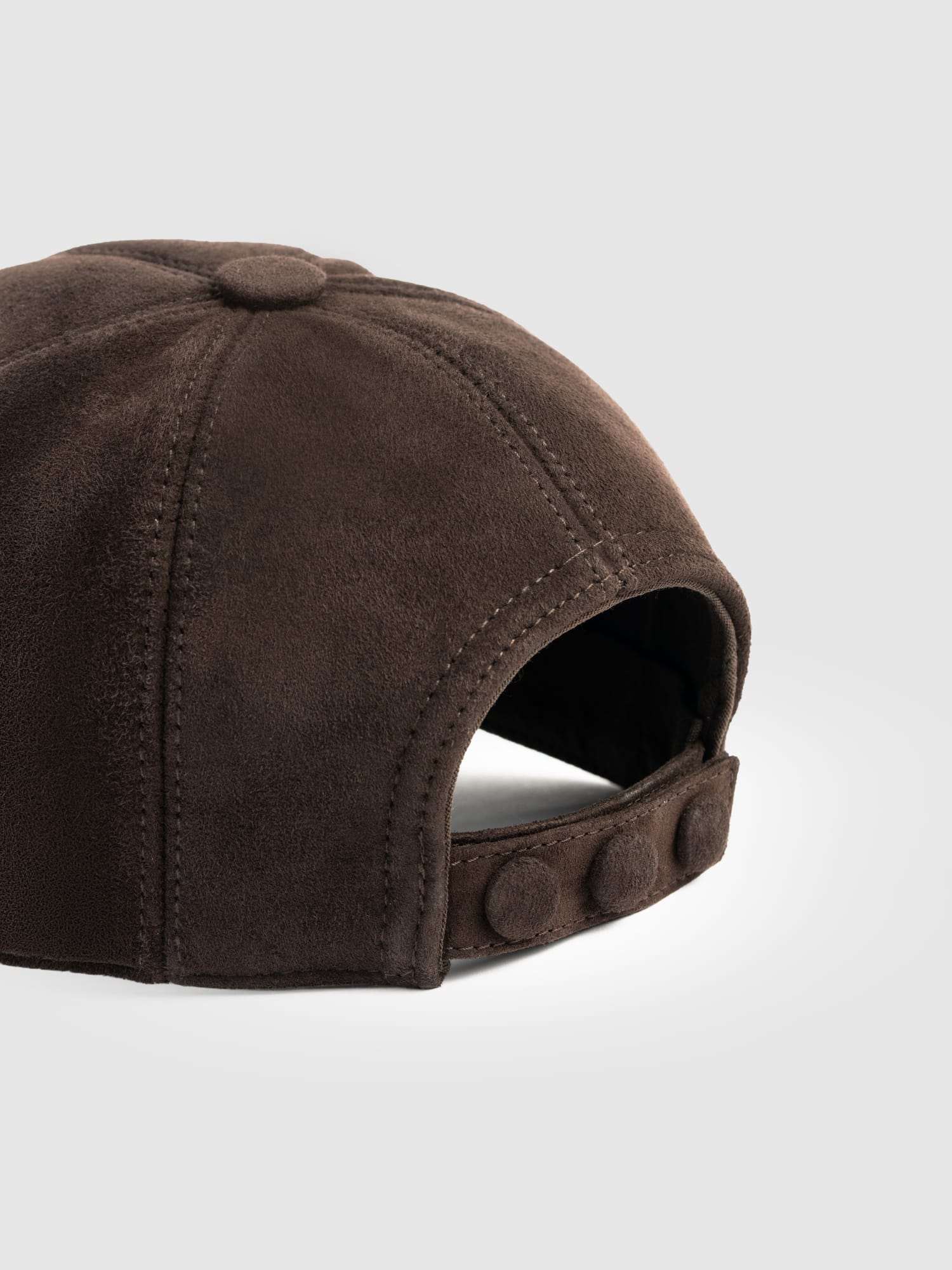 Avalon Baseball Cap - Chocolate Suede - Women's Scarves | Saint and Sofia® EU