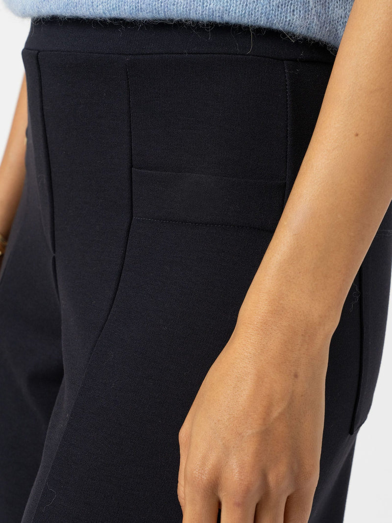 Averie Wide Leg Pant - Navy - Women's Trousers | Saint + Sofia® EU