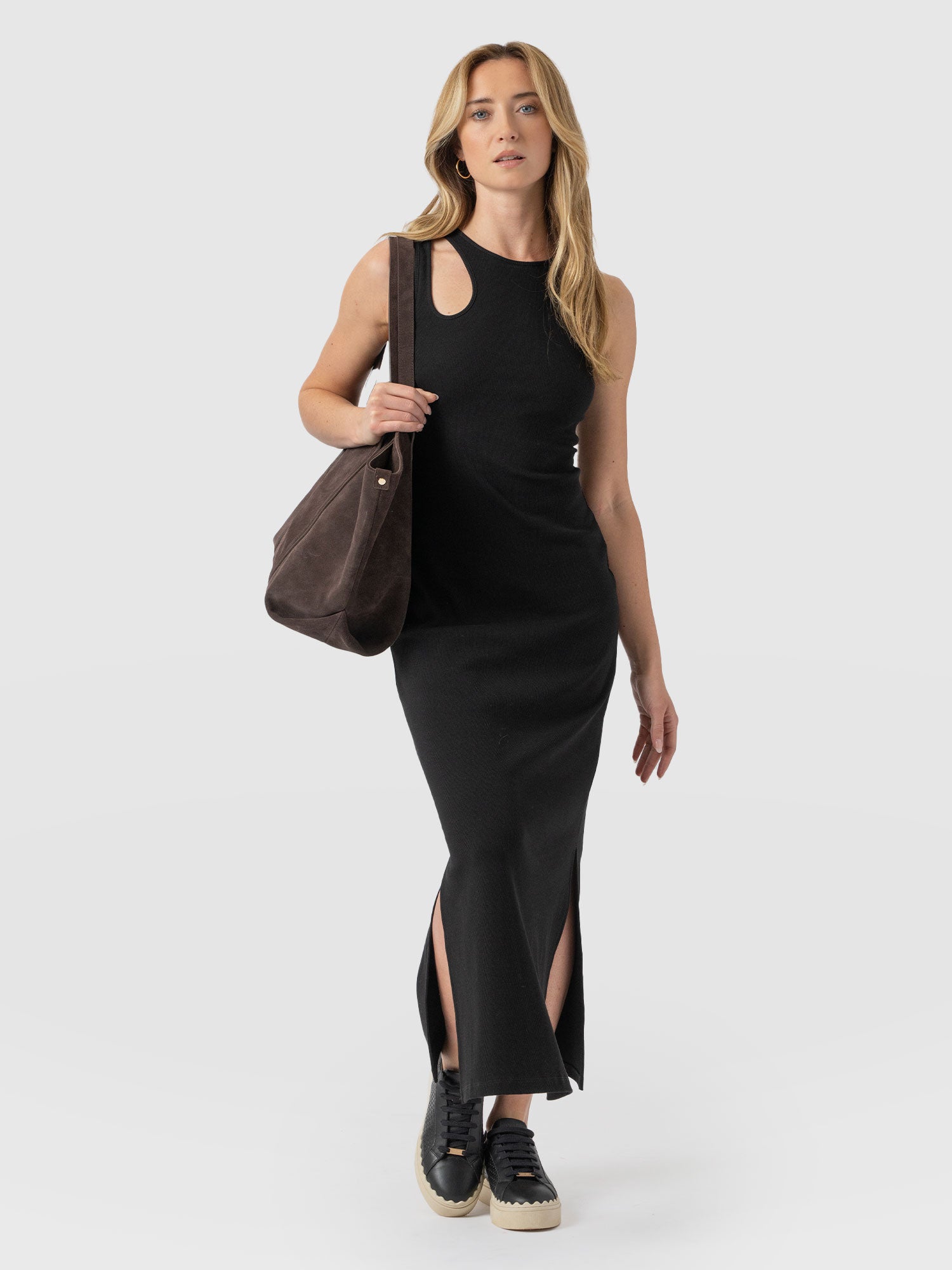 Axel Cut Out Dress - Black - Women's Dresss | Saint + Sofia® EU