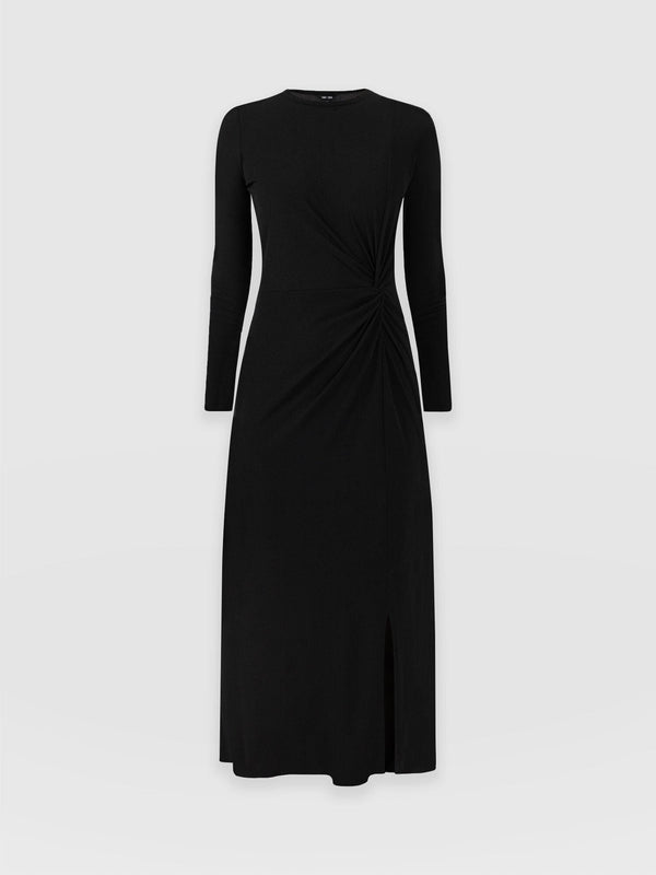 Bailey Knot Dress Black - Women's Dresses | Saint + Sofia® EU