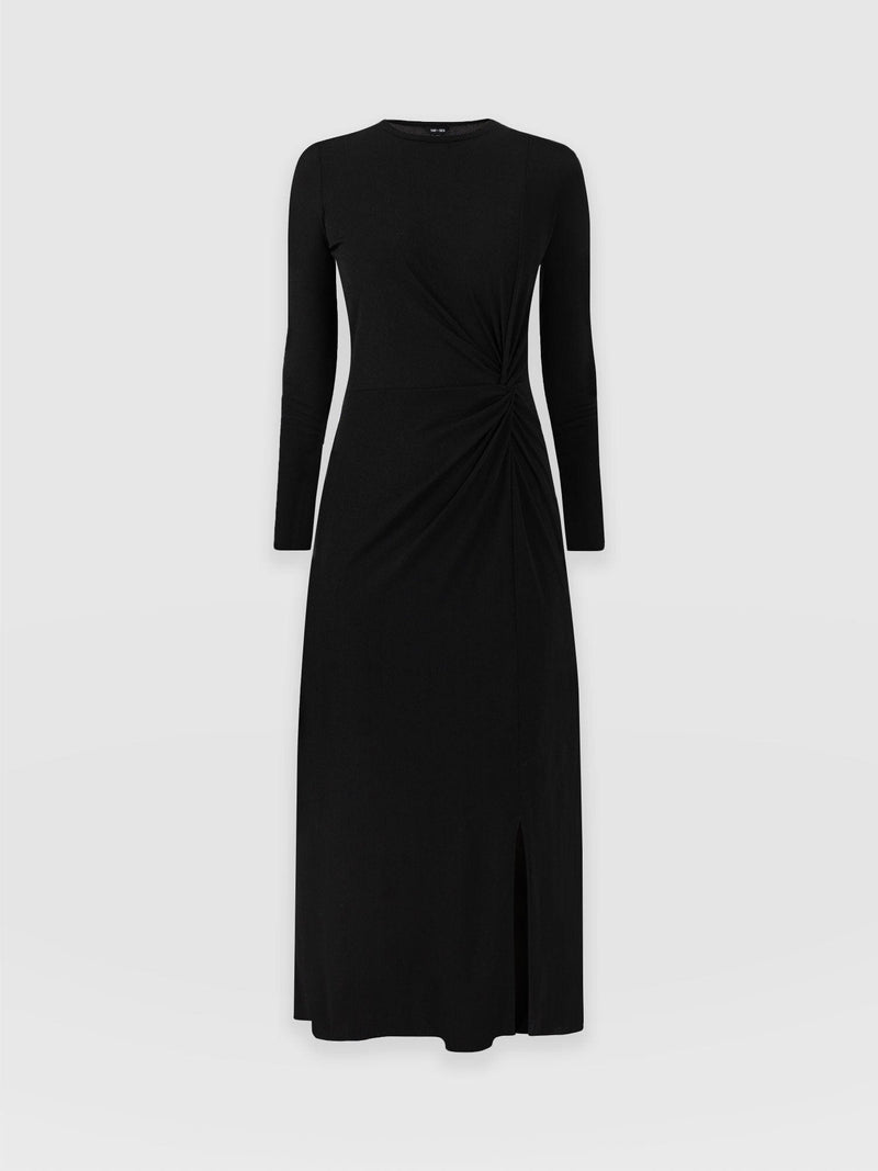 Bailey Knot Dress Black - Women's Dresses | Saint + Sofia® EU