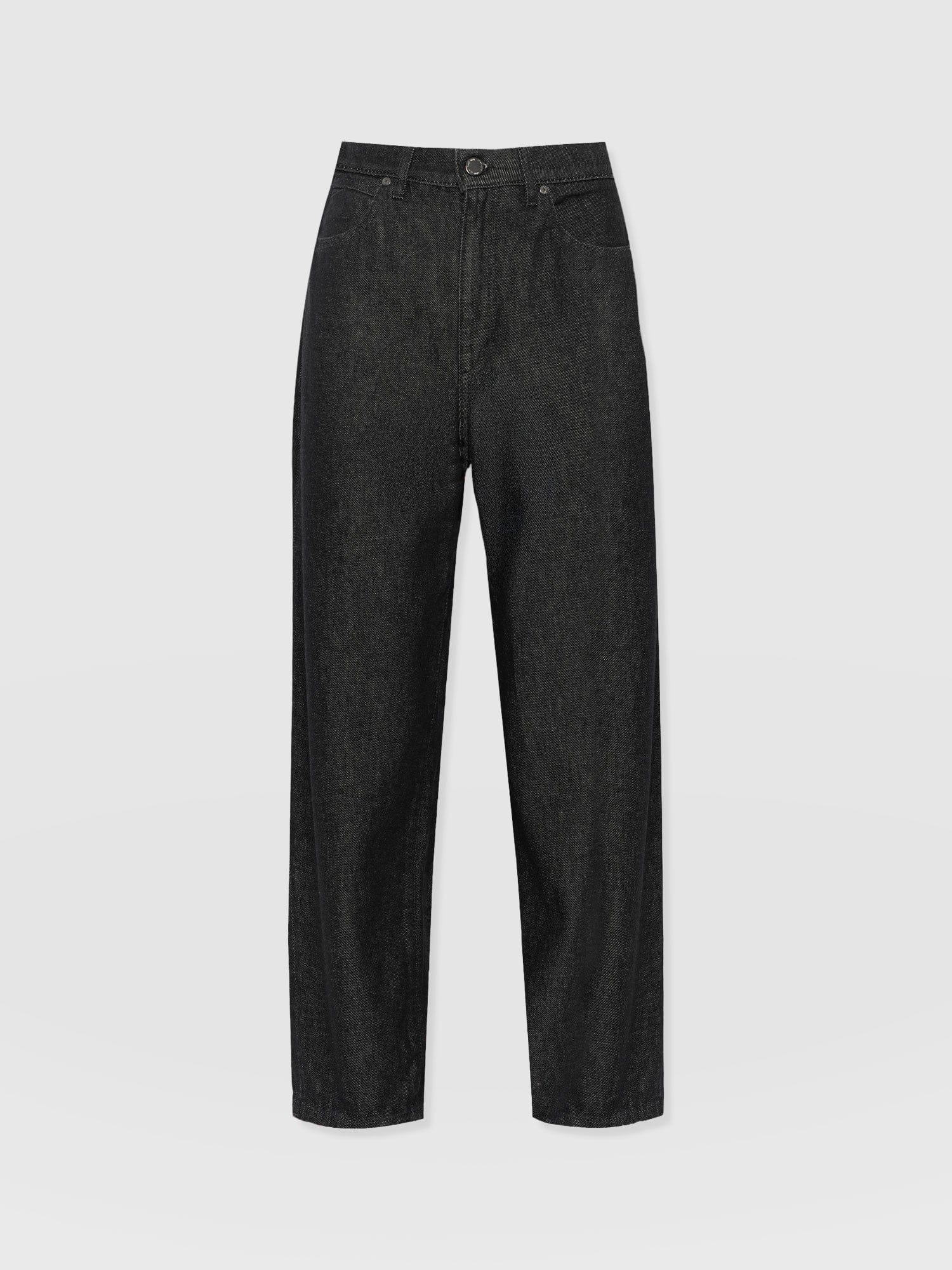 Barrel Leg Jean - Black - Women's Jeans | Saint + Sofia® EU