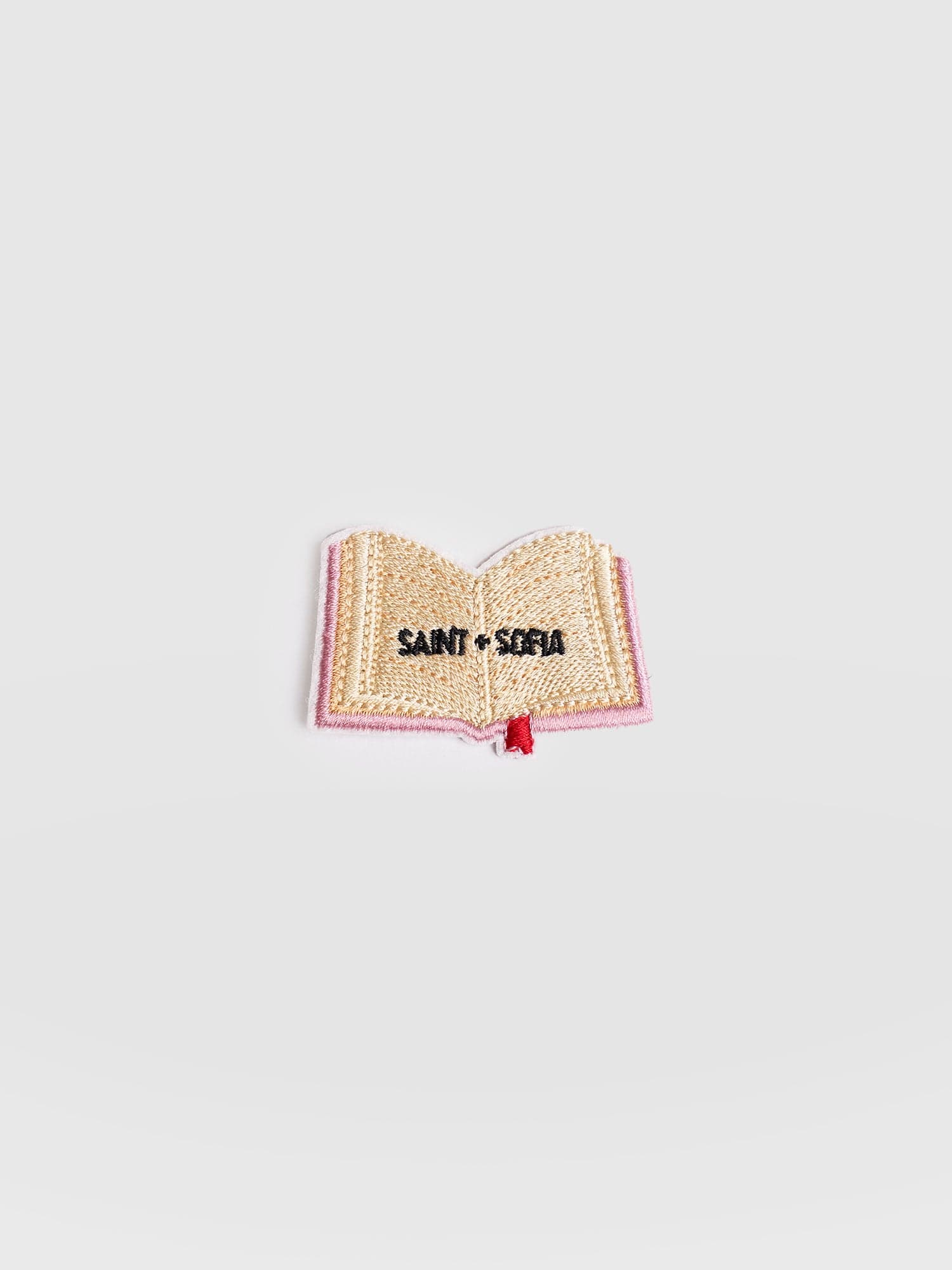 Book Sticker Badge - Cream - Women's Accessories | Saint + Sofia® EU
