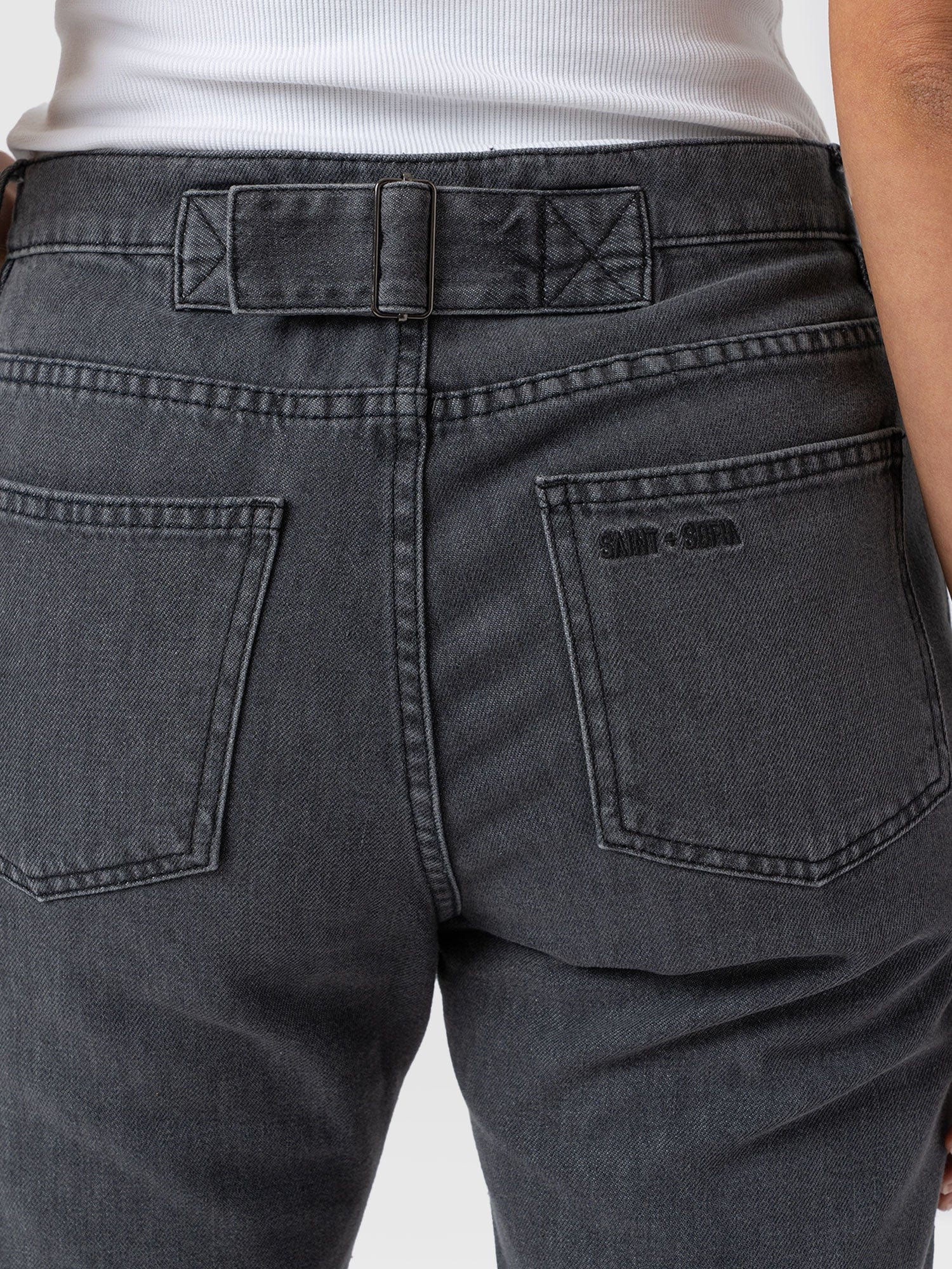 Boyfriend Jeans Black - Women's Jeans | Saint + Sofia® EU