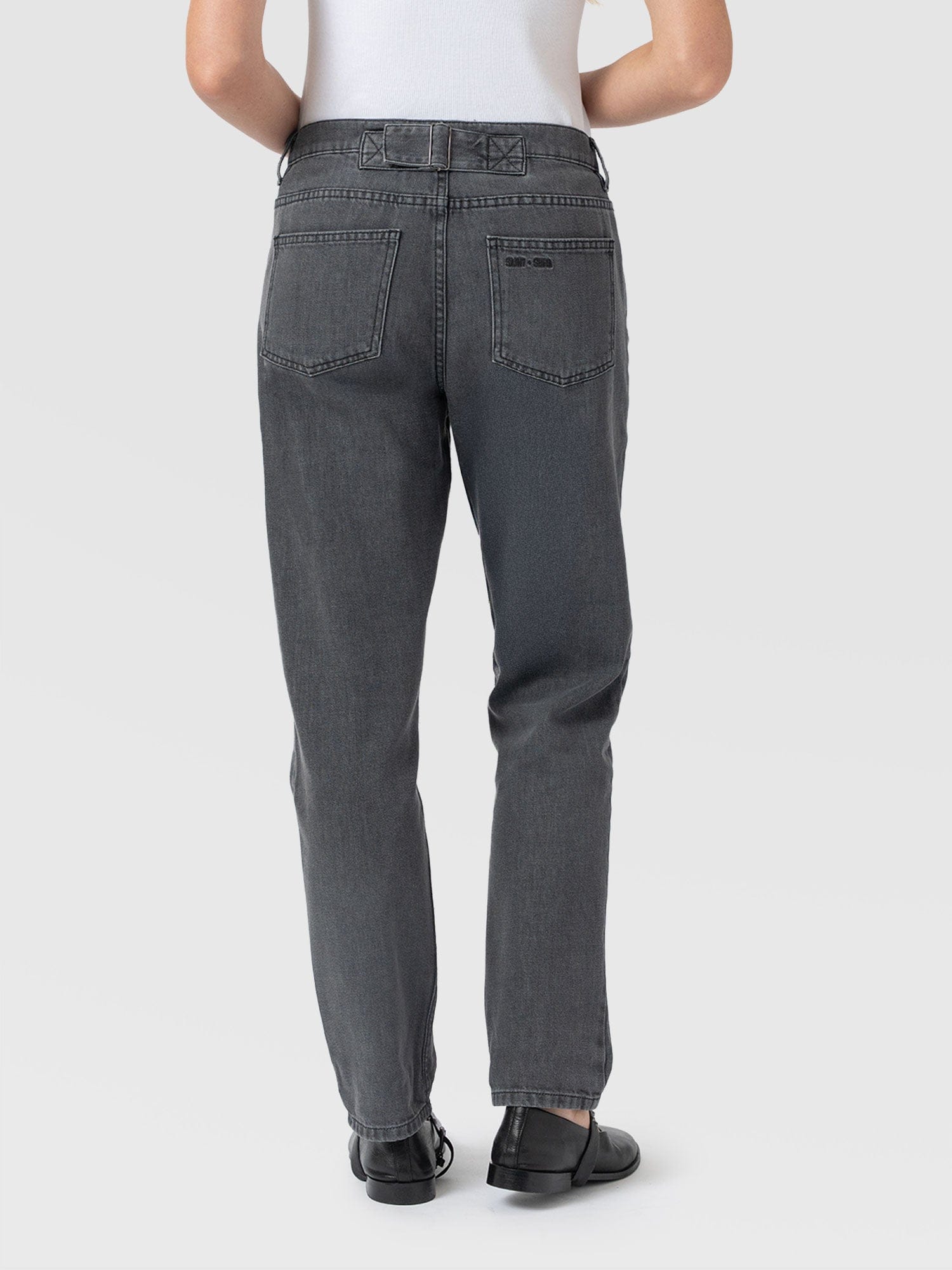 Boyfriend Jeans Black - Women's Jeans | Saint + Sofia® EU