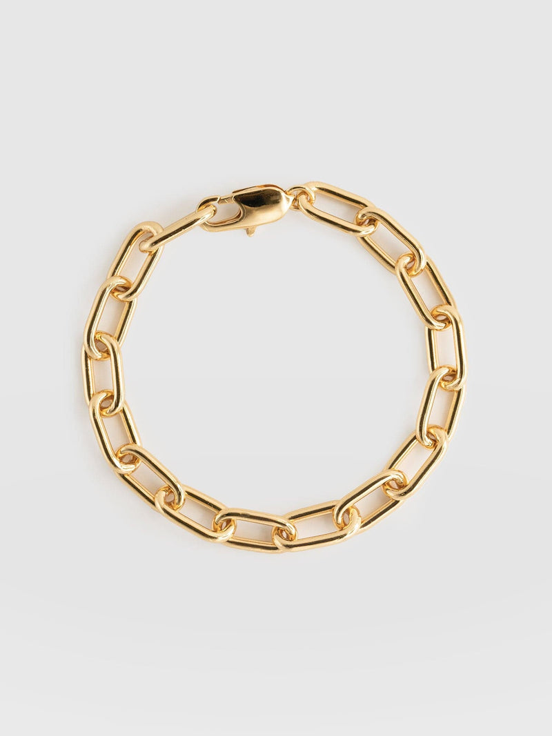 Cable Chain  Bracelet Gold - Women's Jewellery | Saint + Sofia® EU